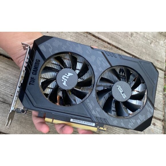 Asus TUF Gaming GeForce GTX 1660 SUPER 6GB TUF-GTX1660S-O6G-GAMING GPU UNTESTED - Picture 1 of 6